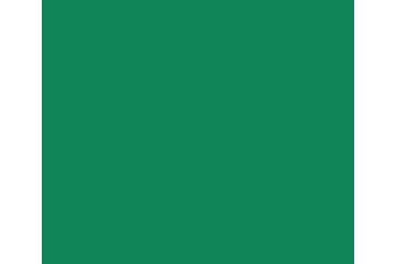 Зелёный вспененный ПВХ-пластик UNEXT-Color, толщина 3 х 1560 х 3050 мм