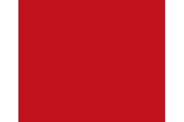 Красный вспененный ПВХ-пластик UNEXT-Color, толщина 3 х 1560 х 3050 мм
